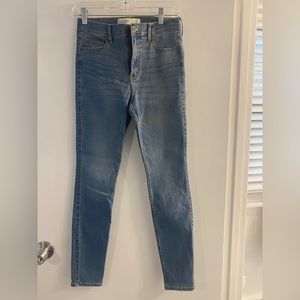 Abercrombie skinny high rise jeans